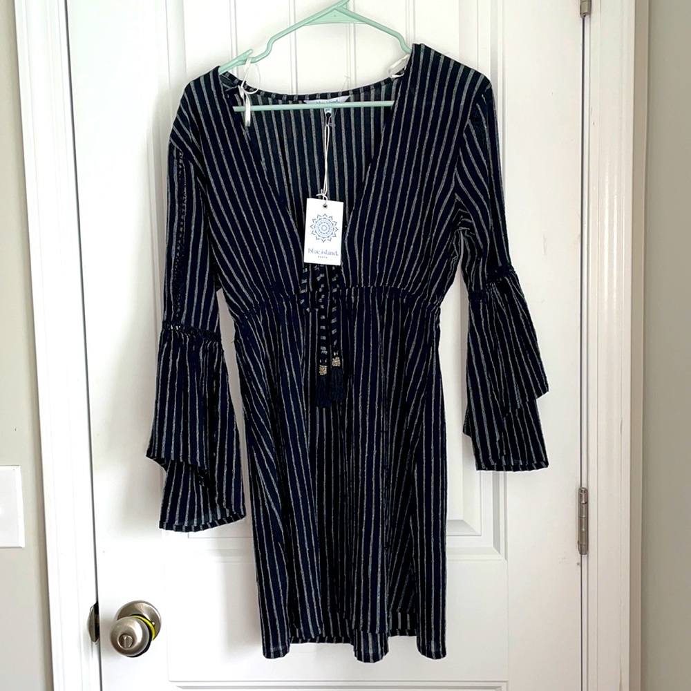 Blue Island Swim Cover Up